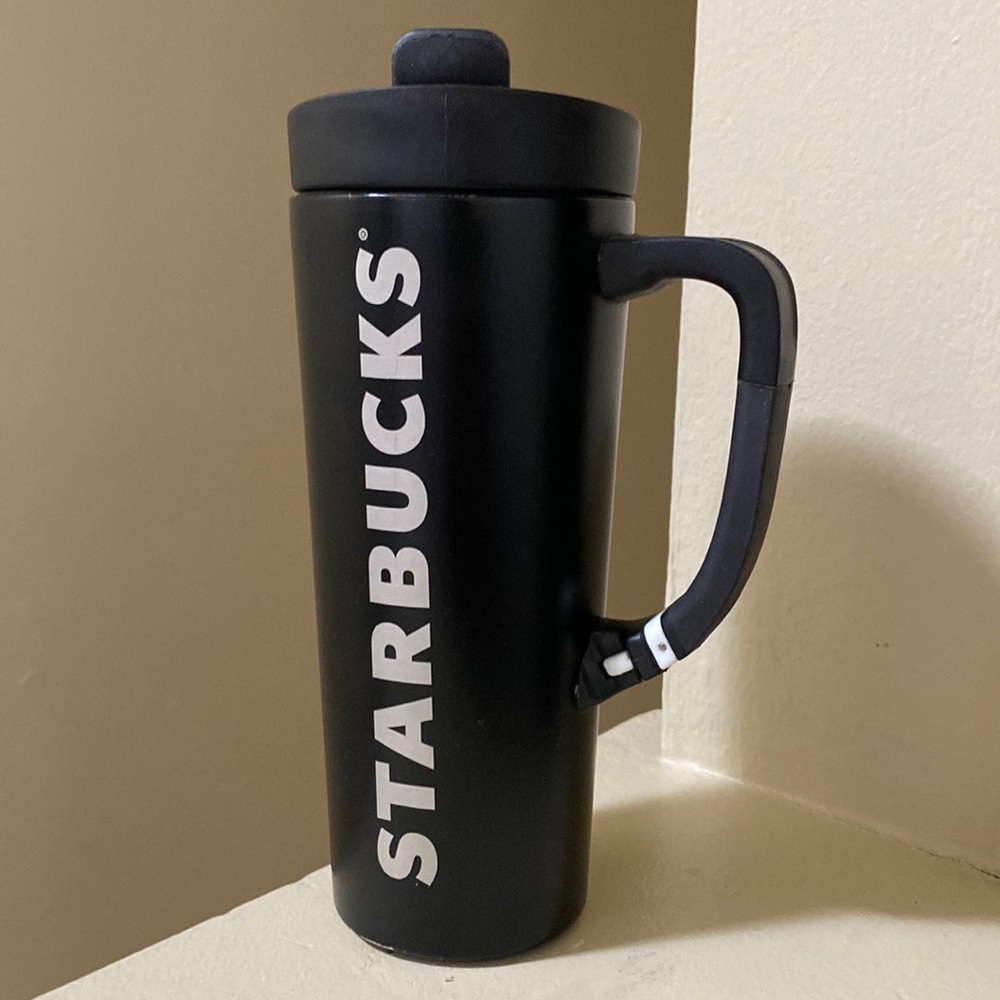 Starbucks Tumblr with Handle